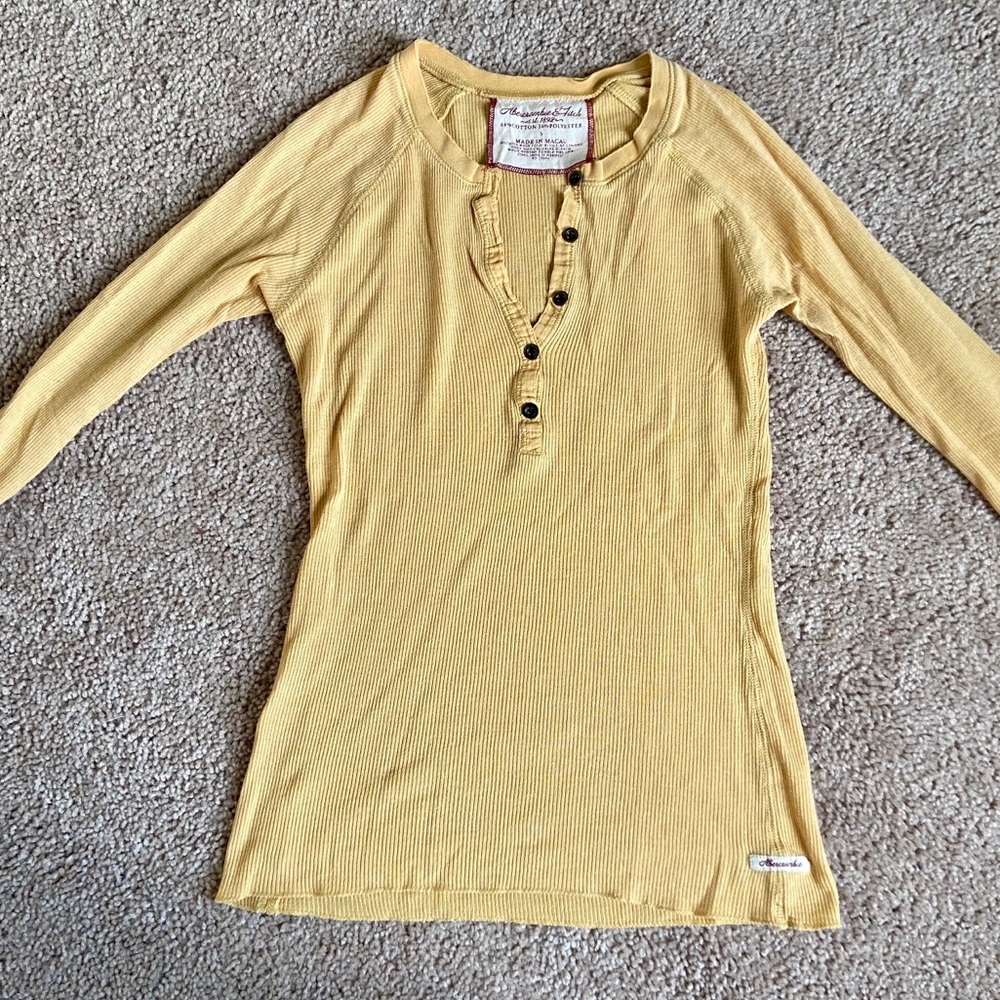 Abercrombie 3/4 Henley